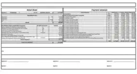 Provident Deansgate cost sheet preview